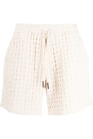 Oas Waffle-knit cotton shorts