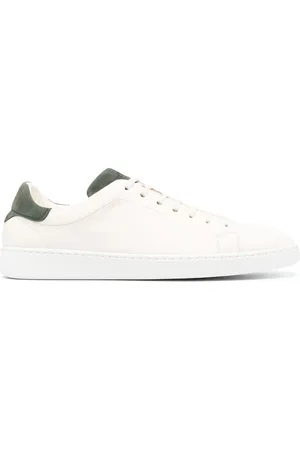 Kiton Logo-debossed low-top sneakers