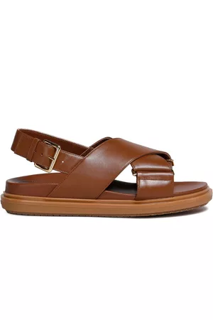Marni Fussbet leather sandals
