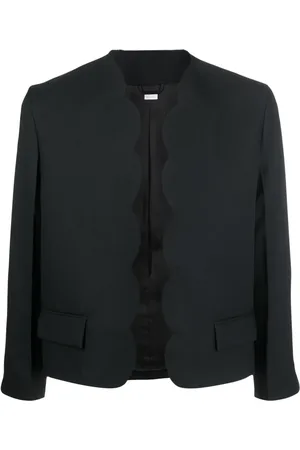 Random Identities Scallop-edge tailored blazer