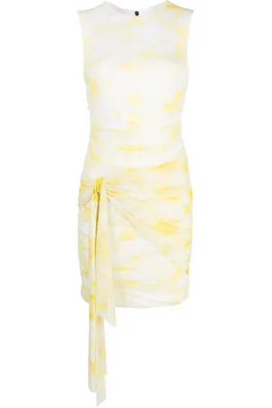 Msgm Sleeveless ruched minidress