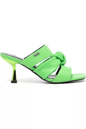 Karl Lagerfeld Women Sandals - Panache 80mm knot-detailing sandals