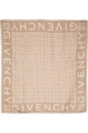 Givenchy Logo-monogram silk scarf