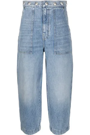 Khaite Stud-detailing boyfriend jeans