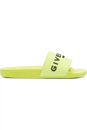 Givenchy Men Flip Flops - Logo-debossed sliders