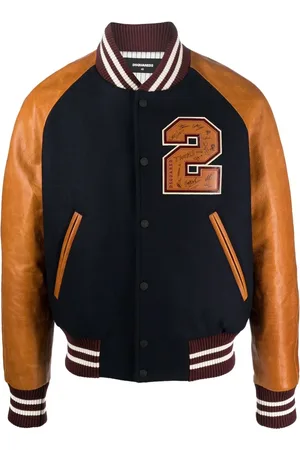 Dsquared2 Wool-blend varsity jacket