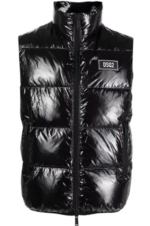 Dsquared2 Icon stripe padded jacket