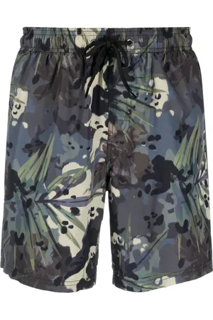 Sundek Graphic-print swim shorts