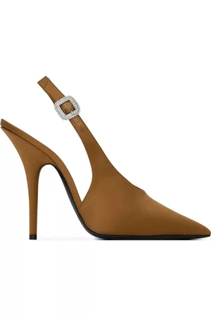 Saint Laurent Women Heels - Yasmeen 115mm slingback pumps