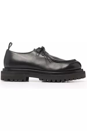Officine creative Women Lace up Ballerinas - Polished calf leather shoes