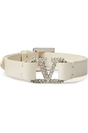 VALENTINO GARAVANI VLogo Signature crystal-embellished bracelet