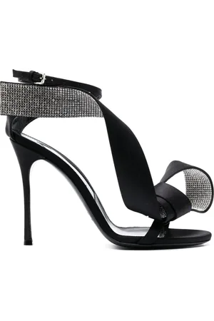 Sergio Rossi Marquise 105mm leather sandals