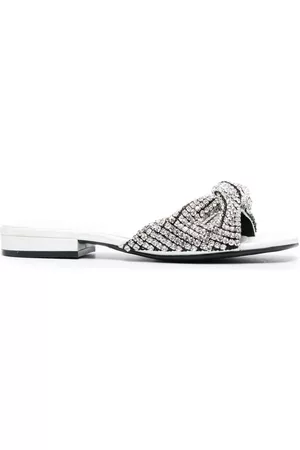 Sergio Rossi Women Sandals - Evangelie crystal-embellished sandals