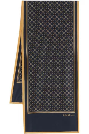 Céline Women Scarves - 1990s pre-owned logo pattern silk scarf