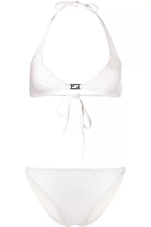 Fendi Women Bikini Sets - FF halterneck bikini set