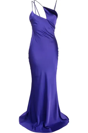 The Attico Melva asymmetric sleeveless gown