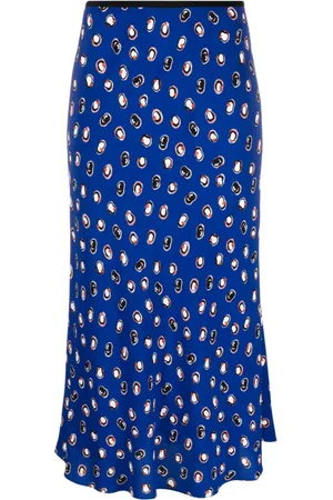 Diane von Furstenberg Delphine polka dot-print skirt