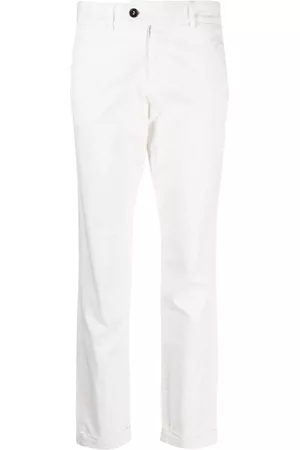 Peuterey Women Pants - Straight-leg cotton trousers