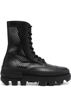 Moncler Women Boots - Carinne perforated ankle boots