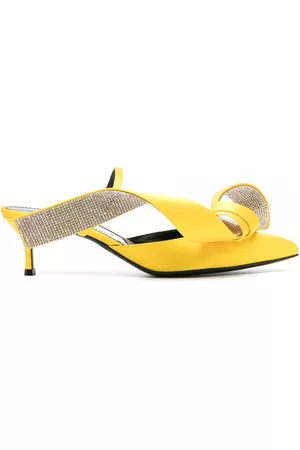 Sergio Rossi Women Sandals - Marquise 50mm leather mules