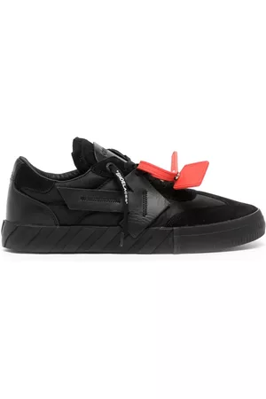 OFF-WHITE Men Designer low top sneakers - Low Vulcanized lace-up sneakers