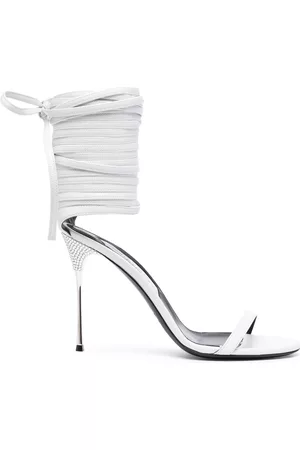 Sergio Rossi Women Sandals - Shibari 120mm ankle-strap sandals