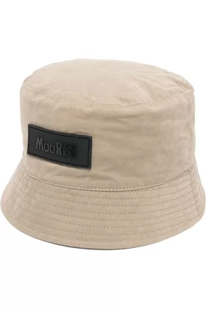 MOORER Men Hats - Logo-patch bucket hat