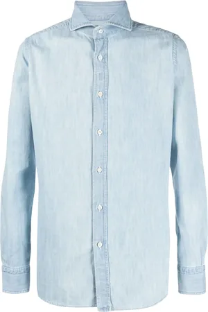 MOORER Long-sleeve cotton shirt