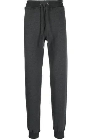 MOORER Tapered drawstring track pants