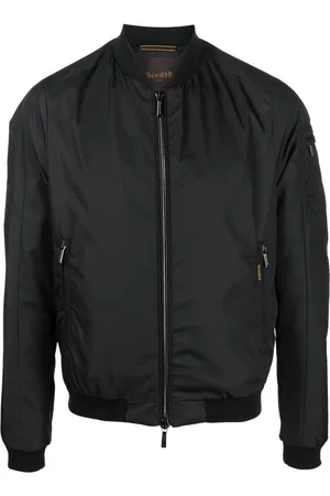 MOORER Zip-up bomber jacket
