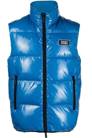 Dsquared2 Logo patch padded gilet