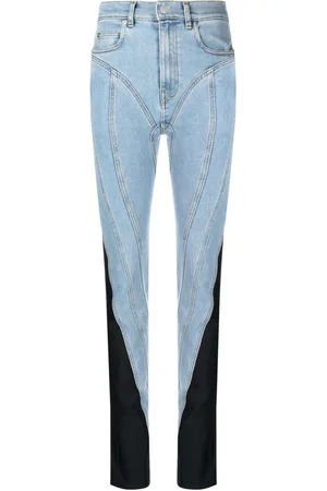 MUGLER Spiral skinny jeans
