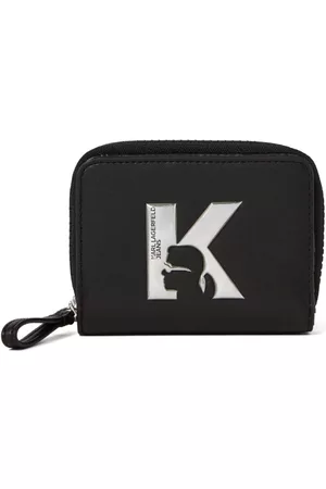 Karl Lagerfeld Women Wallets - Logo-plaque bi-fold wallet