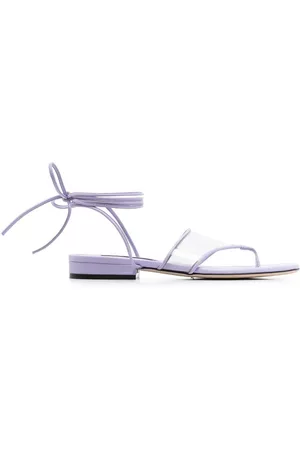 Sergio Rossi Women Sandals - Sr Lunettes transparent-strap sandals