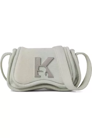 Karl Lagerfeld Women 17 Inch Laptop Bags - Small logo-plaque crossbody bag