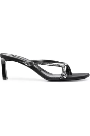 Sergio Rossi Women Sandals - Sr Aracne 60mm crystal-embellished mules