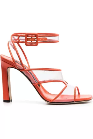 Sergio Rossi Women Sandals - Sr Lunettes 100mm open-toe sandals
