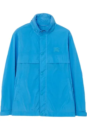 Burberry EKD concealed-hood windbreaker