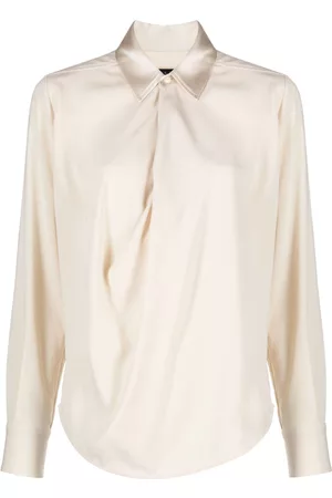 RAG&BONE Philippa draped satin blouse