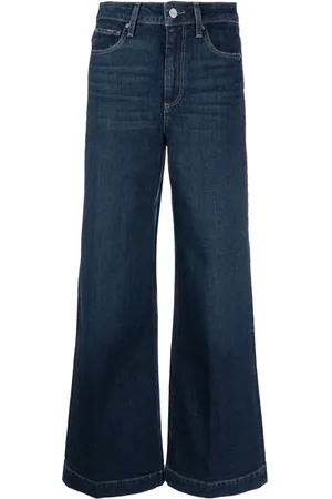Paige Wide-leg cropped jeans