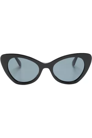 Moschino Logo-lettering cat-eye frame sunglasses