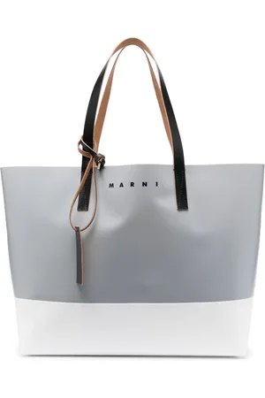 Marni Large Tribeca leather tote bag