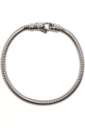 TOM WOOD Men Bracelets & Bangles - Snake sterling-silver bracelet