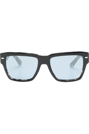 Dolce & Gabbana Logo-engraved square-frame sunglasses