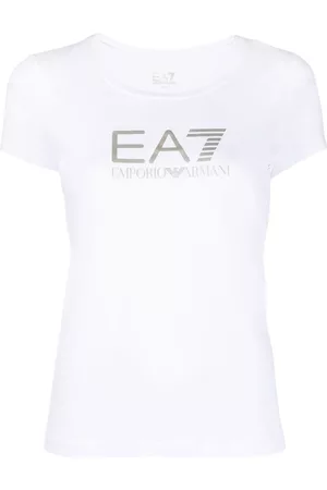 EA7 Women Short Sleeve - Logo-print short-sleeve T-shirt