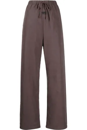 FEAR OF GOD Logo-patch drawstring-waist trousers