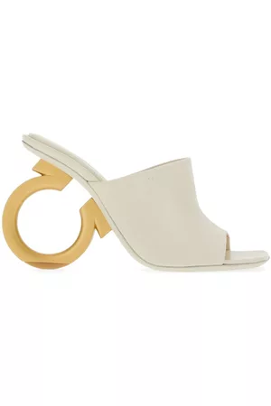 Salvatore Ferragamo Elina 105mm leather mules
