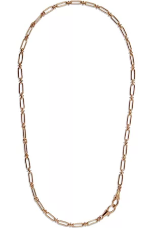 ANNOUSHKA 14kt yellow Knuckle chain link necklace