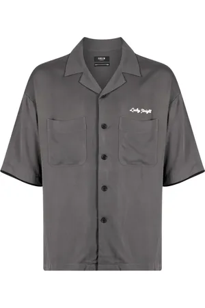 FIVE CM Embroidered-logo shirt