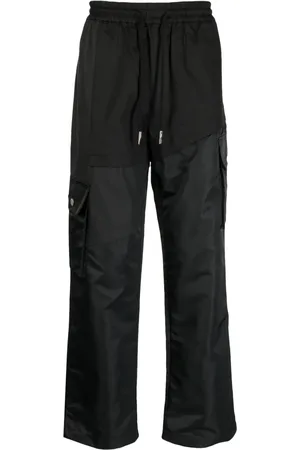 Feng Chen Wang Panelled drawstring wide-leg trousers